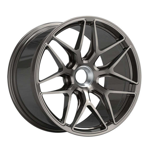 FORGELINE MW20090-R04A-Z29-52 Wheel NW105 20x9.0 ET52 Front Centerlock for PORSCHE 718 Cayman GT4 RS