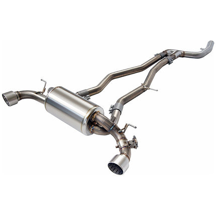 HKS 31029-AT011 Super Turbo Muffler Cat-Back Exhaust for Toyota GR Supra RZ (B58, 8AT)
