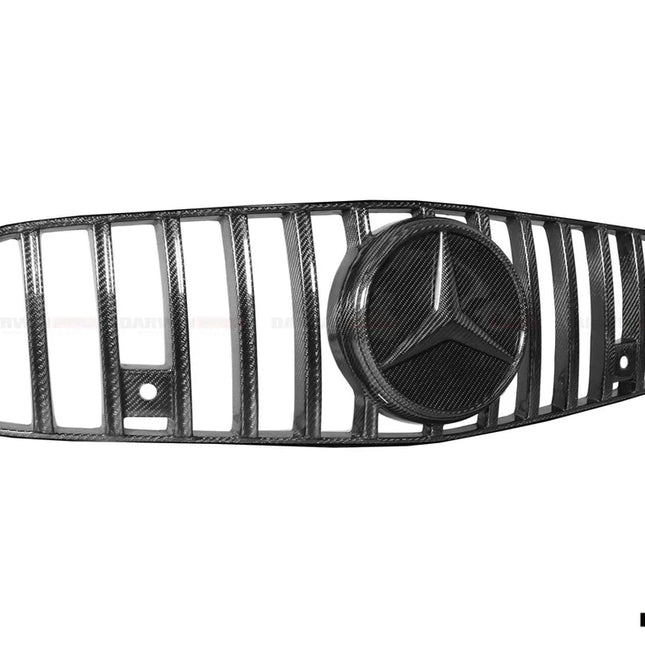 DarwinPro IMP Style Carbon Fiber Grille for Mercedes-AMG GT / GT S / GT C 2017-2020 (Without ACC), image 2