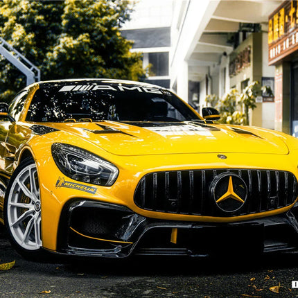 DarwinPro IMP Style Carbon Fiber Grille for Mercedes-AMG GT / GT S / GT C 2017-2020 (Without ACC), image 6