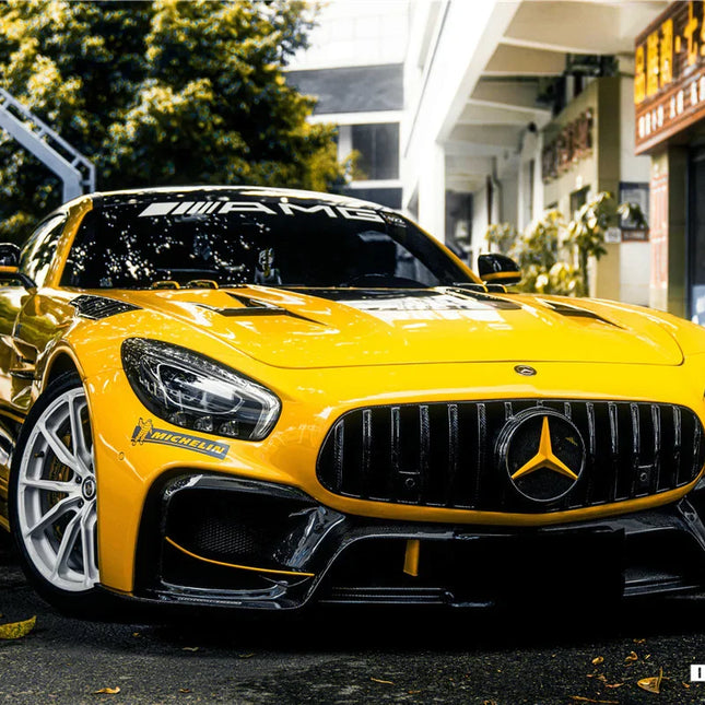 DarwinPro IMP Style Carbon Fiber Grille for Mercedes-AMG GT / GT S / GT C 2017-2020 (Without ACC), image 6