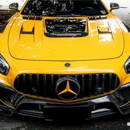 DarwinPro IMP Style Carbon Fiber Grille for Mercedes-AMG GT / GT S / GT C 2017-2020 (Without ACC), image 5