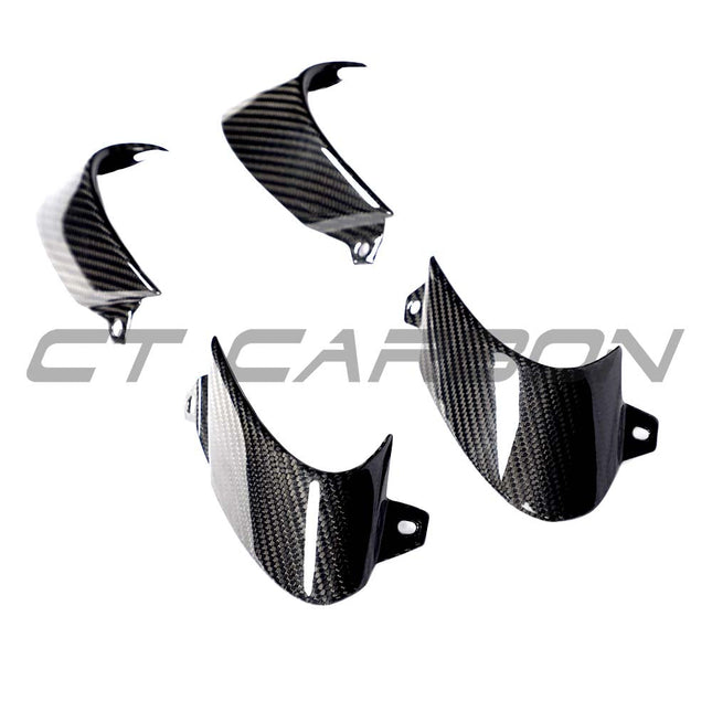 McLaren 750S 720S carbon fender vent fitted