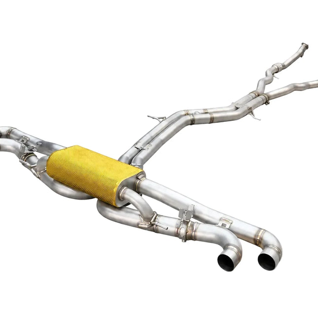 iPE stainless steel Valvetronic cat-back exhaust system for the Lamborghini Urus SE