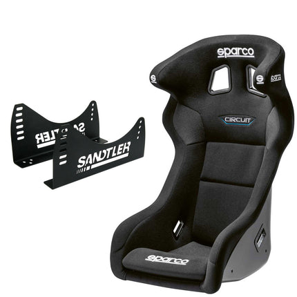 Sparco Circuit QRT Racing Seat with Steel Mounting Bracket (KA2237)