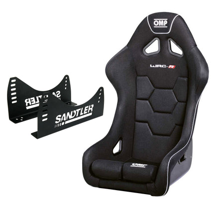OMP WRC-R XL Racing Seat with Steel Bracket KA2305