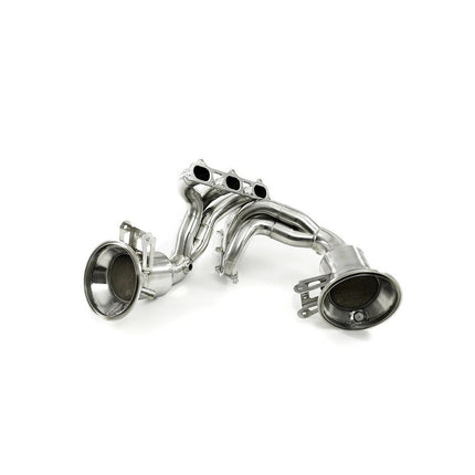 Kline Innovation stainless steel 100 cell manifolds for Porsche 992 GT3