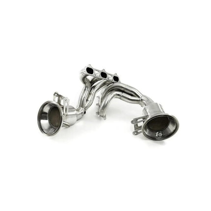 Kline Innovation stainless steel 200 cell manifolds for Porsche 992 GT3