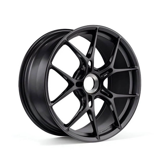 Manthey Racing OM-1 forged wheel set black satin for Porsche 911 GT3