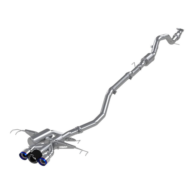 MBRP S49013BE Armor Pro Cat-Back Exhaust for Honda Civic Type R FK8 (2017-2021)