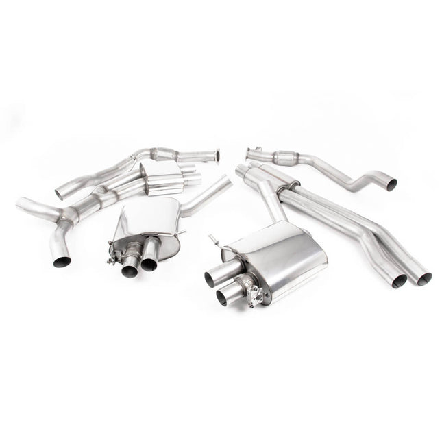Milltek Sport Cat-Back Exhaust 2.76" (Titanium Trims) for Audi RS5 Sportback (B9.5) Non-OPF 2019 - SSXAU1005