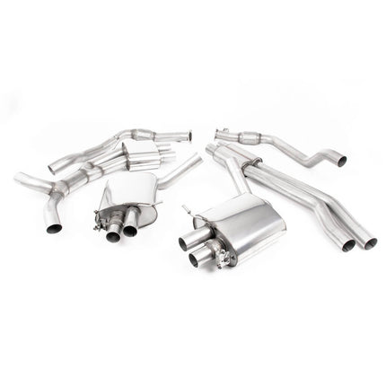 Milltek Sport Cat-Back Exhaust 2.76" (Burnt Titanium Trims) for Audi RS5 Sportback (B9.5) Non-OPF 2019 - SSXAU1004