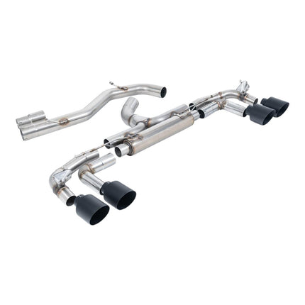Milltek SSXAU1013 Filter-Back Exhaust for Audi S3 Sportback 8Y (OPF/GPF) Cerakote Black GT115