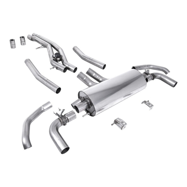 Milltek Sport Front Pipe-Back Exhaust for Audi SQ7 4.0 and SQ8 4.0 2020 (SSXAU1027)