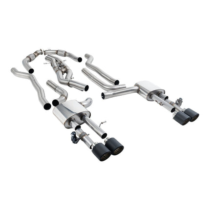 Milltek Sport Cat-Back Exhaust with Carbon JET-115 Tips for Audi S8 D5 (SSXAU1069)