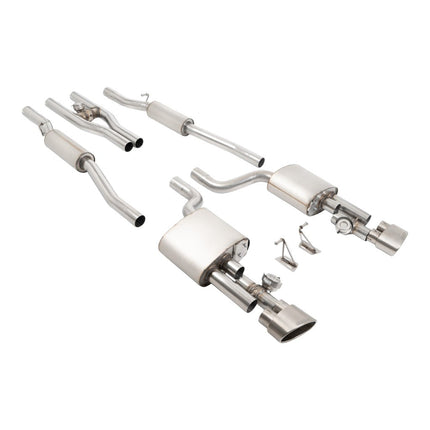 Milltek SSXAU1129 Cat-Back Exhaust for Audi RS4 B7