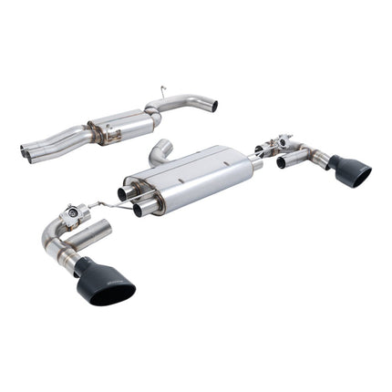 Milltek SSXAU960 Cat-Back Exhaust for Audi TT RS 2.5 TFSI (8S) - Cerakote Black