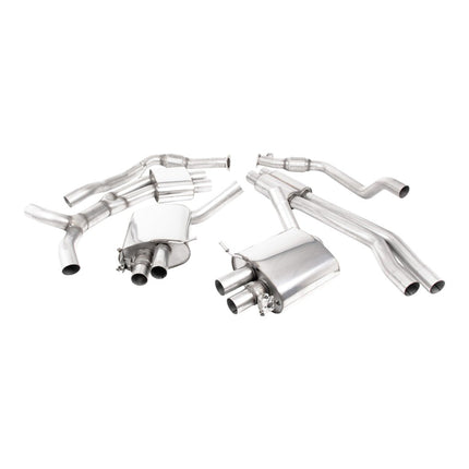 Milltek Sport Cat-Back Exhaust 2.76" (Titanium Trims) for Audi RS5 Coupe (B9.5) Non-OPF 2019 - SSXAU992
