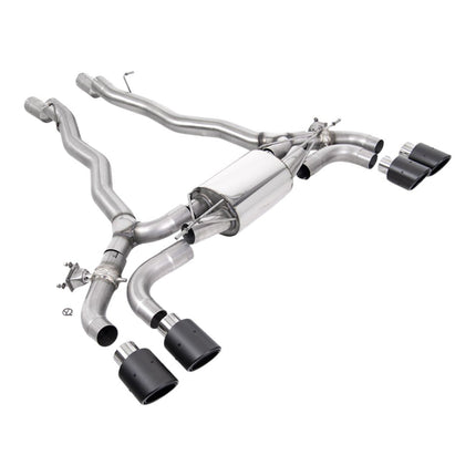 Milltek SSXBM1178 Axle-Back Exhaust (Carbon JET-100 Trims) for BMW M5 / M5 Competition (F90)
