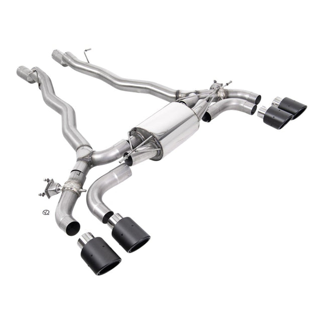 Milltek SSXBM1178 Axle-Back Exhaust (Carbon JET-100 Trims) for BMW M5 / M5 Competition (F90)