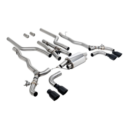 Milltek Sport Cat-Back Exhaust with Cerakote Black GT-100 Tips for BMW M5 and M5 Competition F90 (SSXBM1181)
