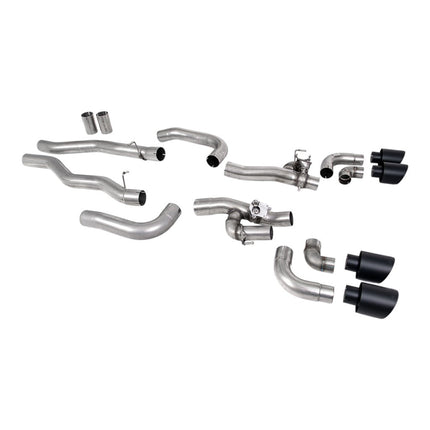 Milltek SSXBM1186 Filter-Back Exhaust 3.15" Cerakote Black GT-115 Trims for BMW M8 (F91 / F92 / F93)
