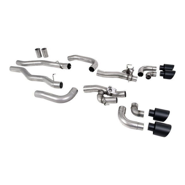 Milltek SSXBM1186 Filter-Back Exhaust 3.15" Cerakote Black GT-115 Trims for BMW M8 (F91 / F92 / F93)