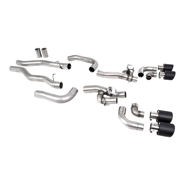 Milltek Sport Filter-Back Exhaust 3.15" (Carbon JET-115 Trims) for BMW M8 (F91 / F92 / F93) - SSXBM1189