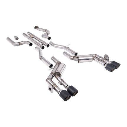 Milltek SSXCH104 Cat-Back Exhaust 2.76" (Carbon JET-115 Tips) for Chevrolet Camaro SS 6.2L (2016-2024)
