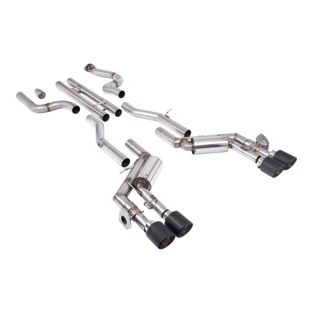 Milltek SSXCH104 Cat-Back Exhaust 2.76" (Carbon JET-115 Tips) for Chevrolet Camaro SS 6.2L (2016-2024)