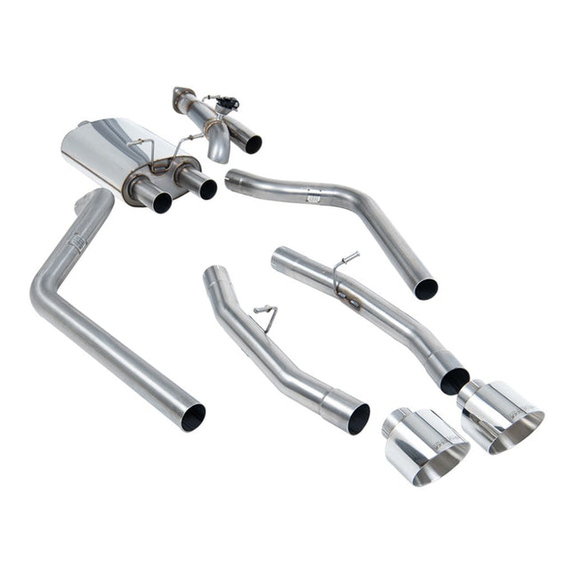 Milltek SSXDOD108 Valved Cat-Back Exhaust with Polished Tips for Ram 1500 5.7L (2019-2024)