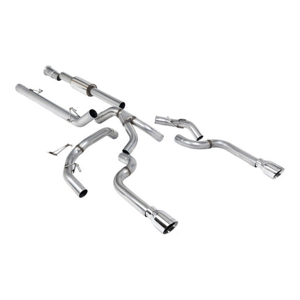 Milltek SSXFD488 Cat-Back Exhaust for Ford F-150 SuperCrew 5.0 V8 (2021 on)