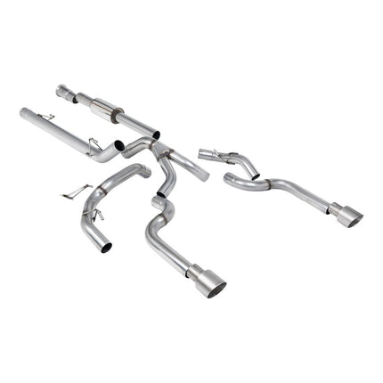 Milltek SSXFD490 Cat-Back Exhaust for Ford F-150 SuperCrew 5.0 V8 (2021+)