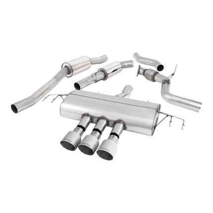 Milltek SSXHO257 Cat-Back Exhaust with Titanium GT-100 Tips for Honda Civic FK7 (Non-OPF/GPF)