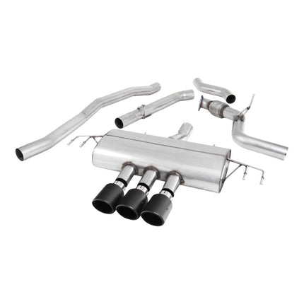 Milltek SSXHO263 Cat-Back Exhaust with Carbon JET-100 Tips for Honda Civic FK7 Non-OPF (2015+)