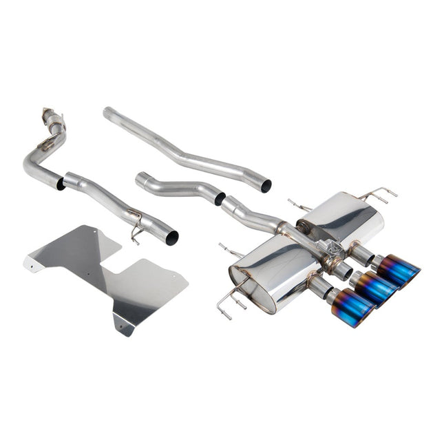 Milltek SSXHO278 Cat-Back Exhaust for Honda Civic Type R FL5 (2022+) Blue Titanium GT115