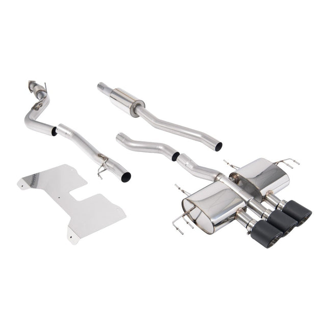 Milltek SSXHO299 Cat-Back Exhaust with Carbon Jet GT-115 Tips for Honda Civic Type R FL5 (2022+)