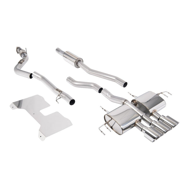 Milltek SSXHO300 Cat-Back Exhaust with Polished GT-115 Tips for Honda Civic Type R FL5 (2022+)