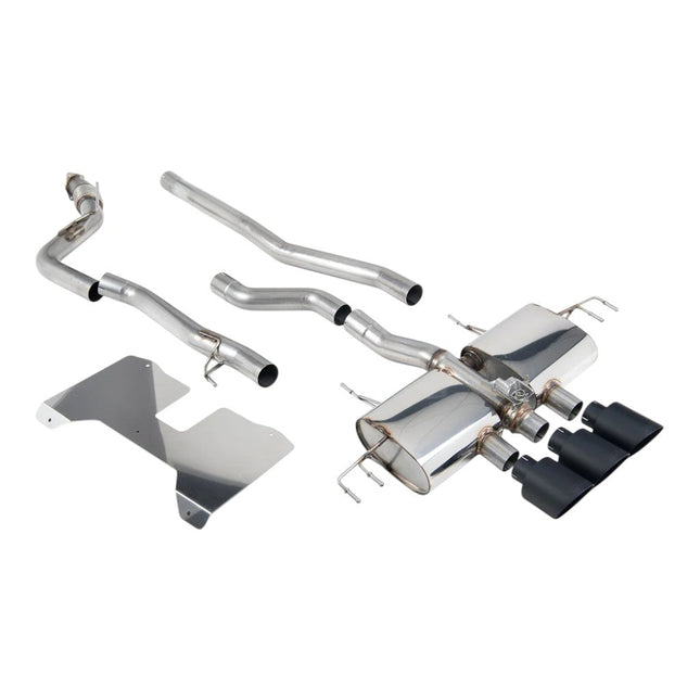Milltek SSXHO301 Cat-Back Exhaust with Cerakote Black GT-115 Tips for Honda Civic Type R FL5 (2022+)