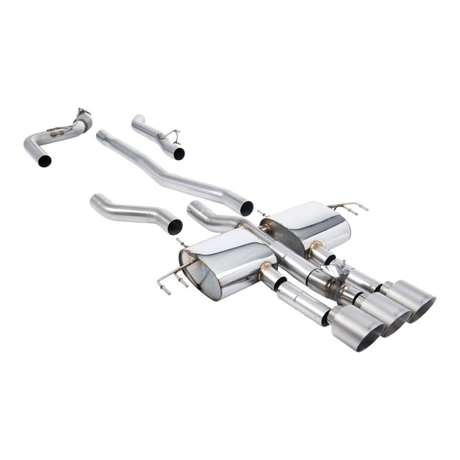 Milltek SSXHO307 Cat-Back Exhaust for Acura Integra Type S DE5 (2023) Brushed Titanium GT115