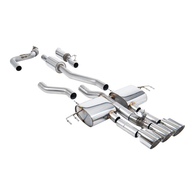 Milltek SSXHO310 Cat-Back Exhaust 3" Polished GT-115 Trims for Acura Integra Type S DE5 (2023+)