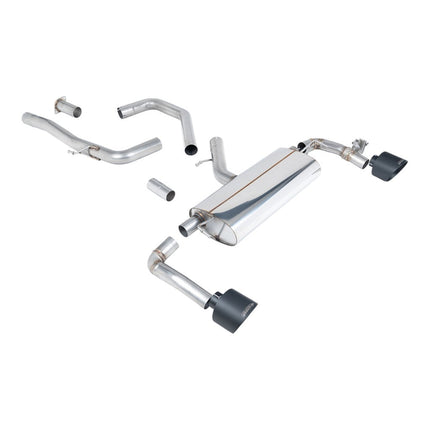 Milltek SSXHY167 Cat-Back Exhaust with Cerakote Black GT-139 Tips for Hyundai i30 N Performance OPF/GPF (2021+)