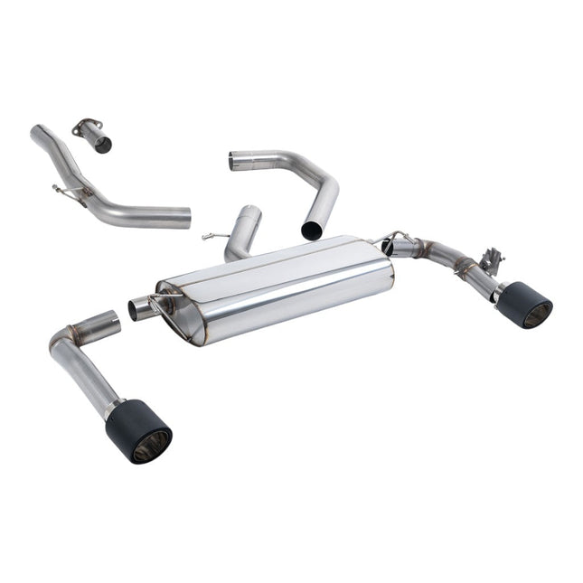Milltek SSXHY177 Filter-Back Exhaust with Carbon JET-115 Tips for Kia Ceed GT 1.6 (2019+)