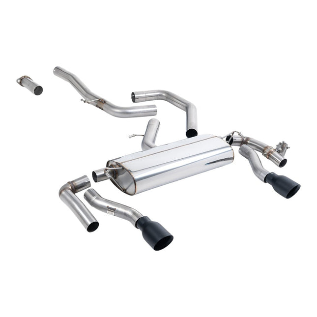 Milltek SSXHY179 Filter-Back Exhaust for Kia Proceed GT 1.6 OPF Cerakote Black (2019 on)