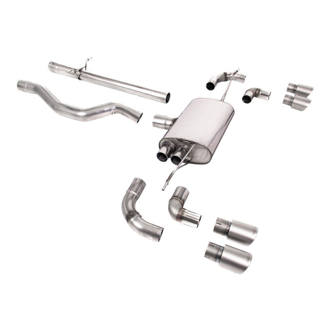 Milltek SSXLR107 Filter-Back Exhaust for Land Rover Defender 110 P400 (2020+) Titanium GT90