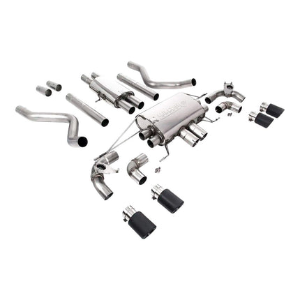 Milltek SSXLR124 Filter-Back Exhaust for Land Rover Defender 110 P525 (Carbon Jet-90, OPF/GPF)