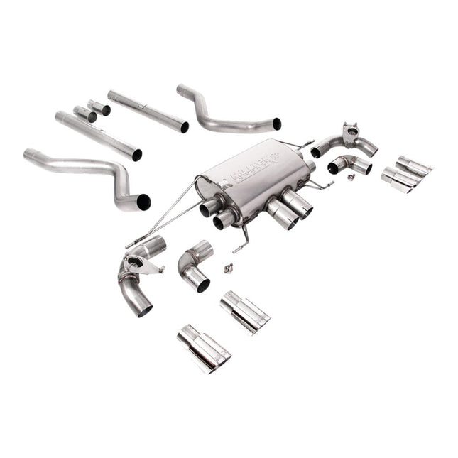 Milltek SSXLR173 Cat-Back Exhaust for Land Rover Defender 90 P525 (Non-OPF/GPF, 2021+)