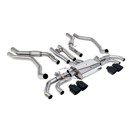 Milltek Sport Cat-Back Exhaust with Cerakote Black GT-115 Tips for Range Rover Sport SV L461 2024 (SSXLR225)