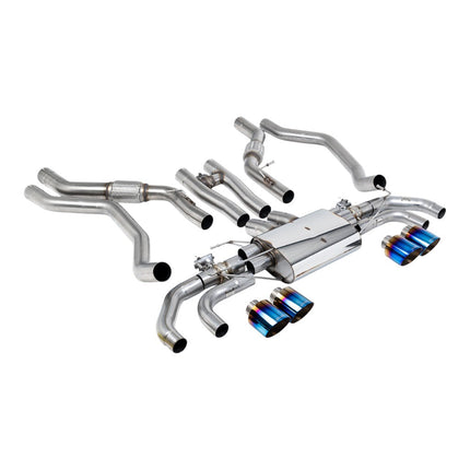 Milltek Sport Cat-Back Exhaust with Blue Titanium GT-115 Tips for Range Rover Sport SV L461 2024 (SSXLR227)