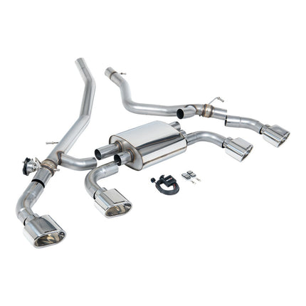 Milltek Sport Axle-Back Exhaust 3" (Polished Ovals) for Range Rover Sport 3.0 i6 PHEV (L461) 2023 - SSXLR231